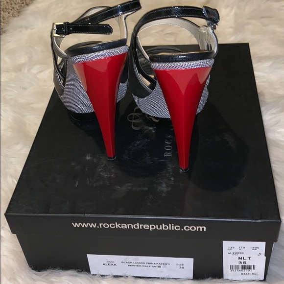 Rock & Republic ALEXA Heels LIKE NEW - Picture 4 of 6